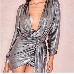 Metallic dress